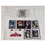 Lot of 2001 Fleer Premium with some Fleer Mystique Football Cards Featuring Chad Johnson, Daunte Culpepper, Antonio Freeman, and Others