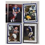 Lot of 2001 Fleer Premium with some Fleer Mystique Football Cards Featuring Chad Johnson, Daunte Culpepper, Antonio Freeman, and Others