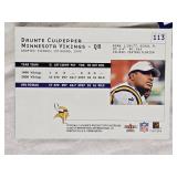 Lot of 2001 Fleer Premium with some Fleer Mystique Football Cards Featuring Chad Johnson, Daunte Culpepper, Antonio Freeman, and Others