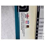 Large Lot of Fleer 2002 Football Cards Featuring Players Like Daunte Culpepper and Michael Vick, 2002 Fleer Showcase