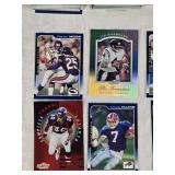 Huge Lot of Mostly Early 2000s Score Football Cards Featuring Peyton Manning, Brett Favre, Randy Moss, and Jerry Rice with Plastic Case