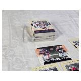 Lot of 2002 Fleer Genuine Football Cards Featuring Jerome Bettis, Eddie George, and Terrell Owens