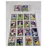 Large Lot of 2001 Topps Football Cards Featuring Drew Brees, LaDainian Tomlinson, Peyton Manning, Brett Favre, and Ray Lewis