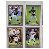 Large Lot of 2001 Topps Football Cards Featuring Drew Brees, LaDainian Tomlinson, Peyton Manning, Brett Favre, and Ray Lewis