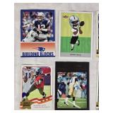 Large Lot of 2002 Fleer Football Cards Featuring Daunte Culpepper, Jerry Rice, Brett Favre, and Randy Moss