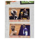 Large Lot of 2002 Fleer Football Cards Featuring Daunte Culpepper, Jerry Rice, Brett Favre, and Randy Moss
