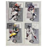 Lot of Fleer 2002 Box Score Mini NFL Trading Cards Featuring Brett Favre, Peyton Manning, and Jerry Rice