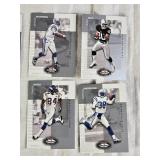 Lot of Fleer 2002 Box Score Mini NFL Trading Cards Featuring Brett Favre, Peyton Manning, and Jerry Rice