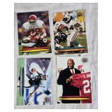 Lot of Various 1999 Fleer Ultra and Fleer Football Cards Featuring Randy Moss, Peyton Manning, and Emmitt Smith