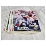 Lot of 1998 Upper Deck UD Choice and Starquest and Rookquest Football Cards Featuring Randy Moss/Jerry Rice, Brett Favre, and Deion Sanders