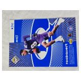 Lot of 1998 Upper Deck UD Choice and Starquest and Rookquest Football Cards Featuring Randy Moss/Jerry Rice, Brett Favre, and Deion Sanders