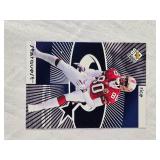 Lot of 1998 Upper Deck UD Choice and Starquest and Rookquest Football Cards Featuring Randy Moss/Jerry Rice, Brett Favre, and Deion Sanders