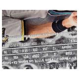 Lot of Fleer Metal Football Cards, Various years Featuring Mark Brunell, Michael Irvin, and Simeon Rice