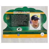 Various 2001 Crown Royale Football Cards Featuring Mark Brunell, Terrell Davis, Brett Favre, and Donovan McNabb