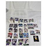 Huge Lot of 2000, 2001, 2002 Upper Deck MVP Football Cards Featuring Tom Brady, Peyton Manning, and Randy Moss