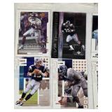 Huge Lot of 2000, 2001, 2002 Upper Deck MVP Football Cards Featuring Tom Brady, Peyton Manning, and Randy Moss