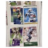 Huge Lot of 2000, 2001, 2002 Upper Deck MVP Football Cards Featuring Tom Brady, Peyton Manning, and Randy Moss