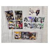 Lot of Various Upper Deck XL, SPx Football Cards Featuring Doug Flutie, Travis Henry, Jerry Rice, and Kurt Warner