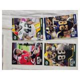 Lot of Various Upper Deck XL, SPx Football Cards Featuring Doug Flutie, Travis Henry, Jerry Rice, and Kurt Warner