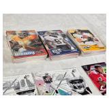 Lot of Various Upper Deck XL, SPx Football Cards Featuring Doug Flutie, Travis Henry, Jerry Rice, and Kurt Warner