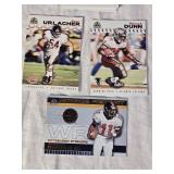 Lot of 2001 Quantum Leaf, 2002 Pacific Adrenaline Football Cards Featuring Dan Marino, Drew Bledsoe, Warrick Dunn, and Brian Urlacher