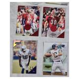 Topps Debut 2001 Football Cards Featuring Ray Lewis, Emmitt Smith, Chris Carter, and Ricky Williams & Tay Goody Relic, Dustin McClintock Relic