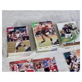 Topps Debut 2001 Football Cards Featuring Ray Lewis, Emmitt Smith, Chris Carter, and Ricky Williams & Tay Goody Relic, Dustin McClintock Relic