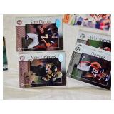 Lot of Football Cards Featuring Players Like Emmitt Smith and Steve Young