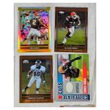 Lot of 17 Football Cards Featuring Daunte Culpepper, Peyton Manning, and Willis McGahee