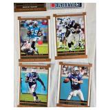 Lot of 17 Football Cards Featuring Daunte Culpepper, Peyton Manning, and Willis McGahee