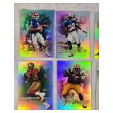Lot of Football Cards Featuring Peyton Manning, Brett Favre, and Terrell Owens