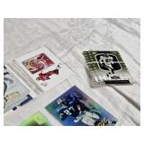 Lot of Football Cards Featuring Peyton Manning, Brett Favre, and Terrell Owens