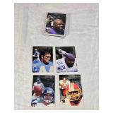 Lot of 5 Football Cards Featuring Emmitt Smith, Terry Allen, Tommy Vardell, and Brad Johnson