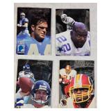 Lot of 5 Football Cards Featuring Emmitt Smith, Terry Allen, Tommy Vardell, and Brad Johnson