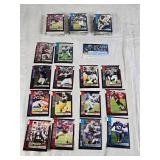 Lot of Football Cards Featuring LaDainian Tomlinson, Brett Favre, and Jerry Rice