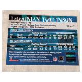 Lot of Football Cards Featuring LaDainian Tomlinson, Brett Favre, and Jerry Rice