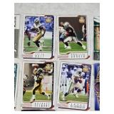 Lot of Fleer, Omega and Score Football Cards Featuring Players Like Torry Holt, Randy Moss, Roy Williams Sample Auto Card and Troy Aikman