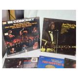 Collection of Vinyl Records Featuring Charley Pride, Frizzel and West and Others