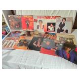 Vinyl Records Featuring Tom Jones, Mac Davis, Statler Brothers, and More
