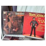 Vinyl Records Featuring Tom Jones, Mac Davis, Statler Brothers, and More