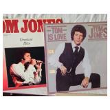 Vinyl Records Featuring Tom Jones, Mac Davis, Statler Brothers, and More