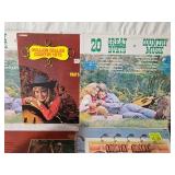 Vintage Country Music Vinyl Records Featuring Tammy Wynette, Ray Price, Compilations and More