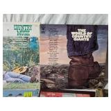 Vintage Country Music Vinyl Records Featuring Tammy Wynette, Ray Price, Compilations and More