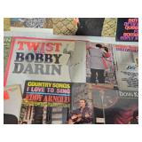 Vinyl Records Including Bobby Darin, Don Ho, and Eddy Arnold Albums