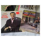 Vinyl Records Including Bobby Darin, Don Ho, and Eddy Arnold Albums
