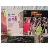 Vinyl Records featuring Loretta Lynn, The Lennon Sisters, Donna Fargo, and Brenda Lee.