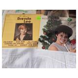 Vinyl Records featuring Loretta Lynn, The Lennon Sisters, Donna Fargo, and Brenda Lee.
