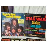 Vintage Vinyl Records Including "Themes from Star Wars," "Kaptain Kool and the Kongs," and More
