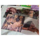 Lot of Vinyl Records Featuring Various Artists Including Wayne Newton, Patsy Cline and Diana Ross