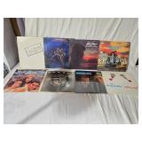 Lot of Vinyl Records Featuring Genesis, Bob Seger, and More